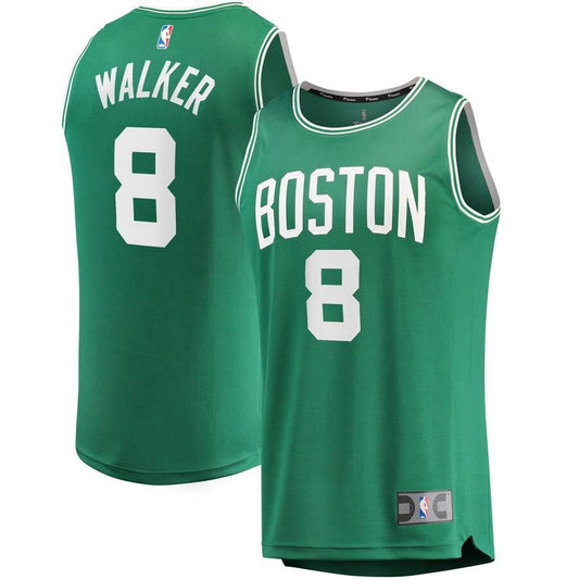 Boston Celtics Kemba Walker Fanatics Branded Replica 2019-20 Fast Break Icon Jersey Mens - Green | Ireland Z7861A3