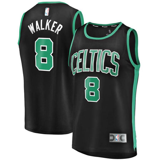 Boston Celtics Kemba Walker Fanatics Branded Replica 2019-20 Fast Break Player Statement Jersey Mens - Black | Ireland B2232H6