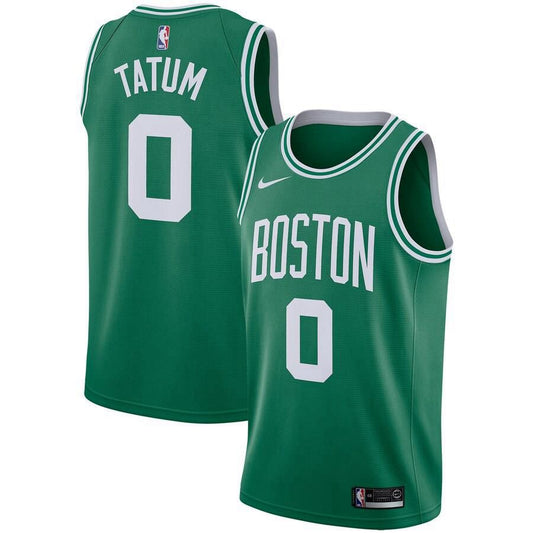 Boston Celtics Jayson Tatum Nike Swingman Icon Jersey Mens - Green | Ireland A6924W8